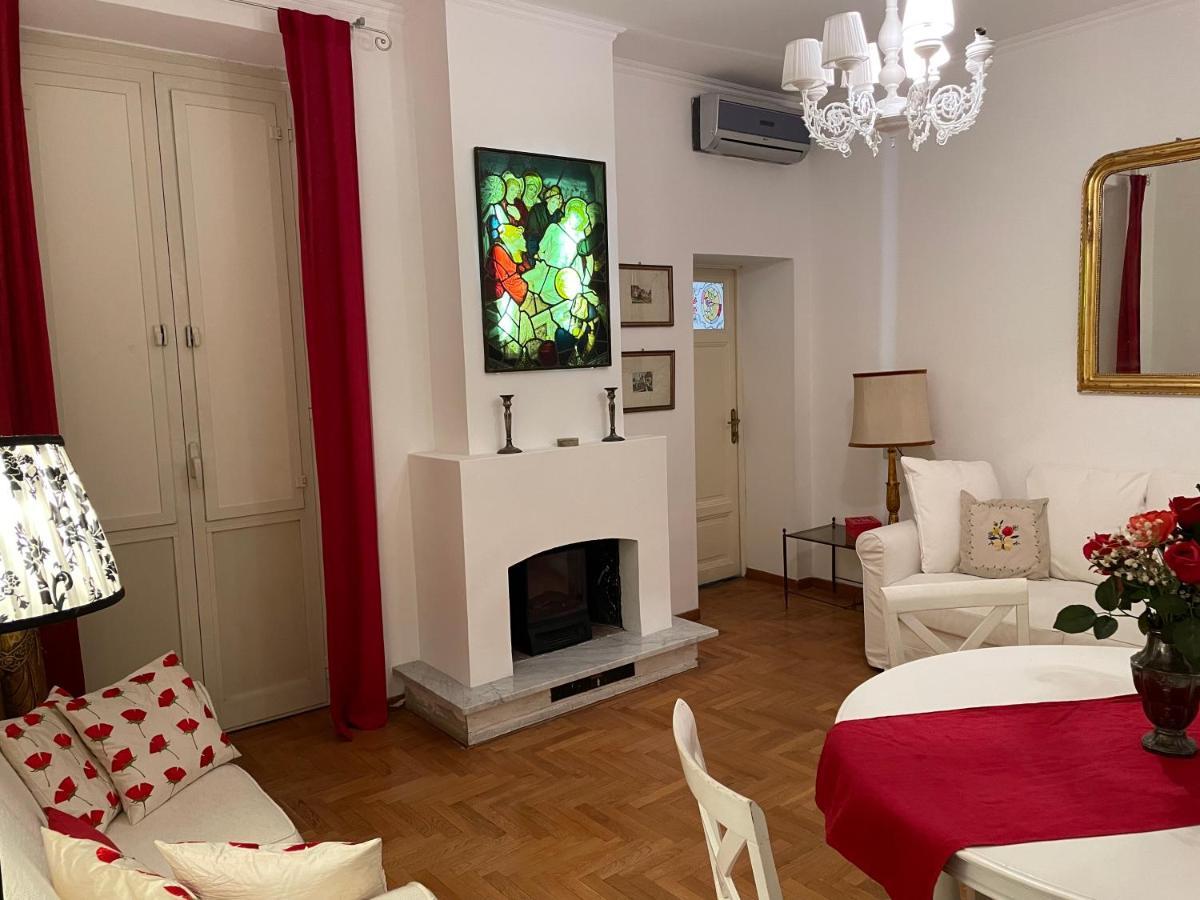 Elegant Apt-Typical Roman Palazzina Pz Alessandria Bagian luar foto